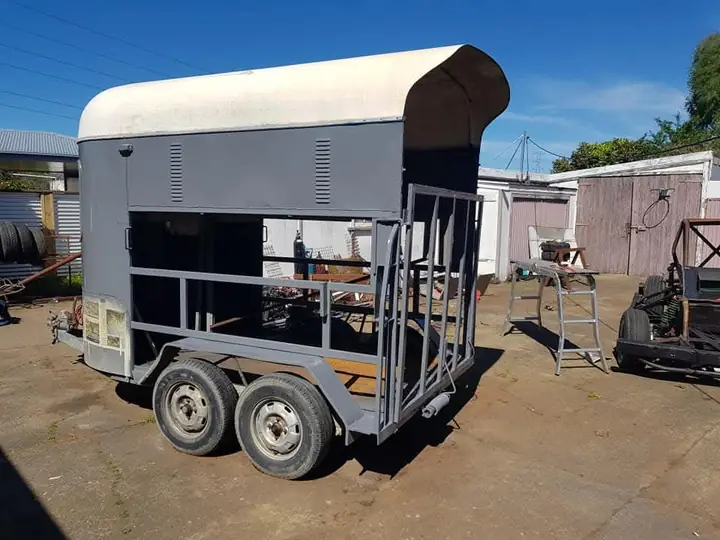 Horse float refurb